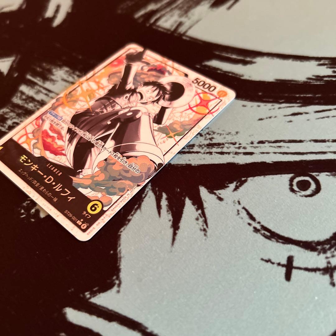 T*o様 モンキー・D・ルフィ リーダーパラレル (ST29-001)極美品