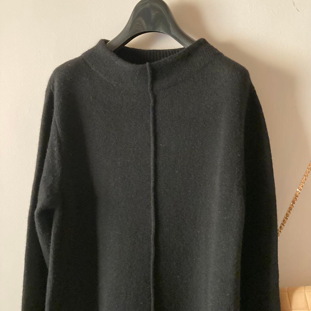 フルッティフルッタ＊上質カシミヤウール ゆるいニットチュニック ワンピース