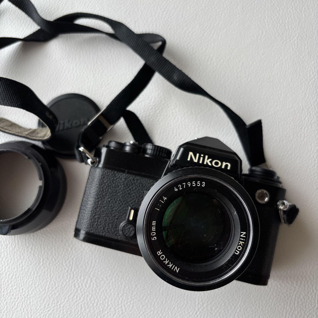 ジャンク品　Nikon 一眼レフカメラ FE NIKKOR 50mm f/1.4