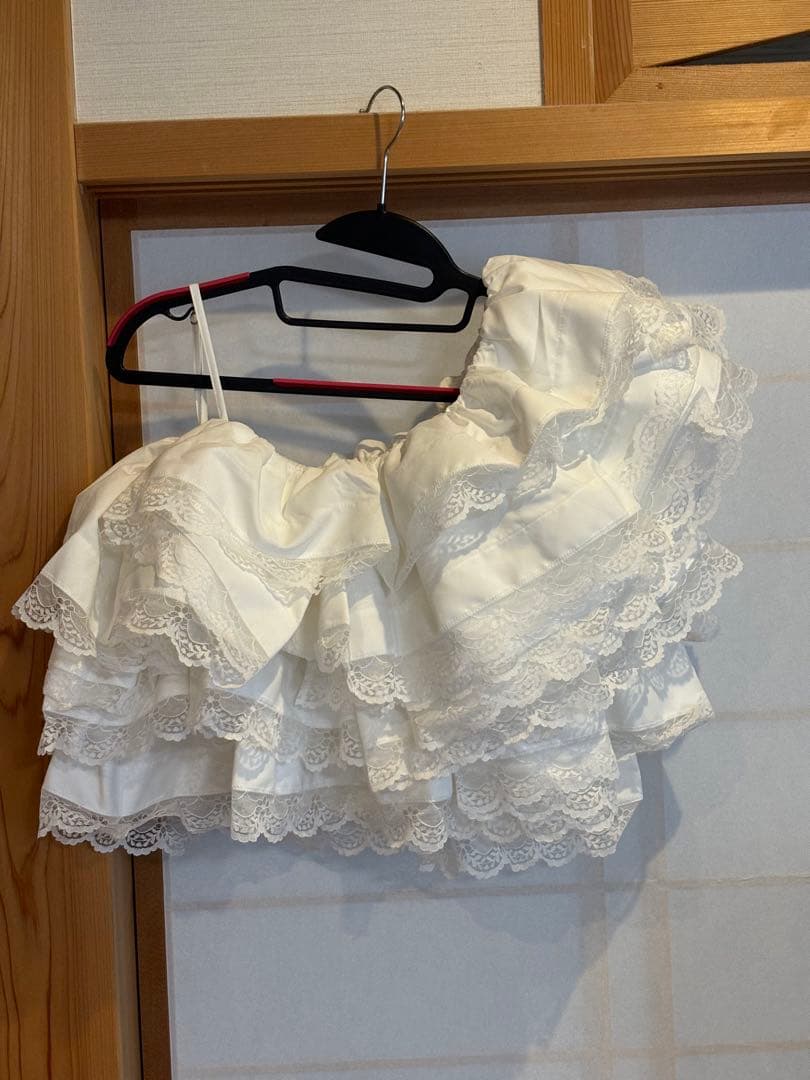 Bibiy フリルキャミソール ホワイト F