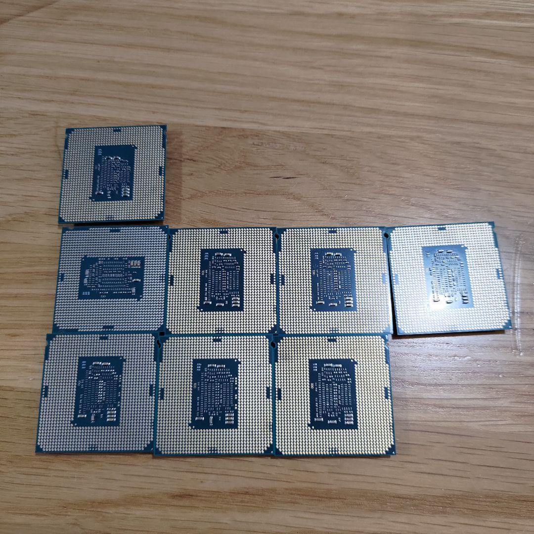 【動作品】Intel Core i3 i5 i7 CPU セット 8枚
