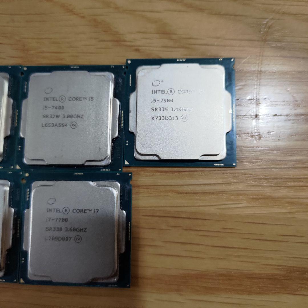 【動作品】Intel Core i3 i5 i7 CPU セット 8枚