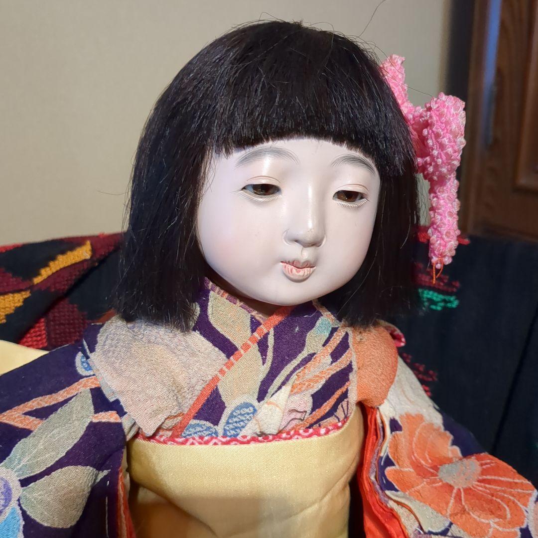 大難あり　銘あり　とても可愛らしい市松人形　12号