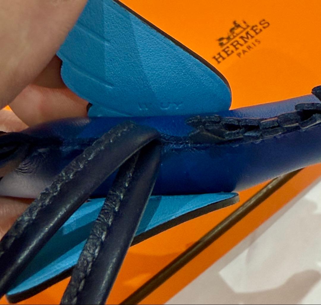 【新品未使用】HERMES ペガサスチャーム PMロデオ W刻印