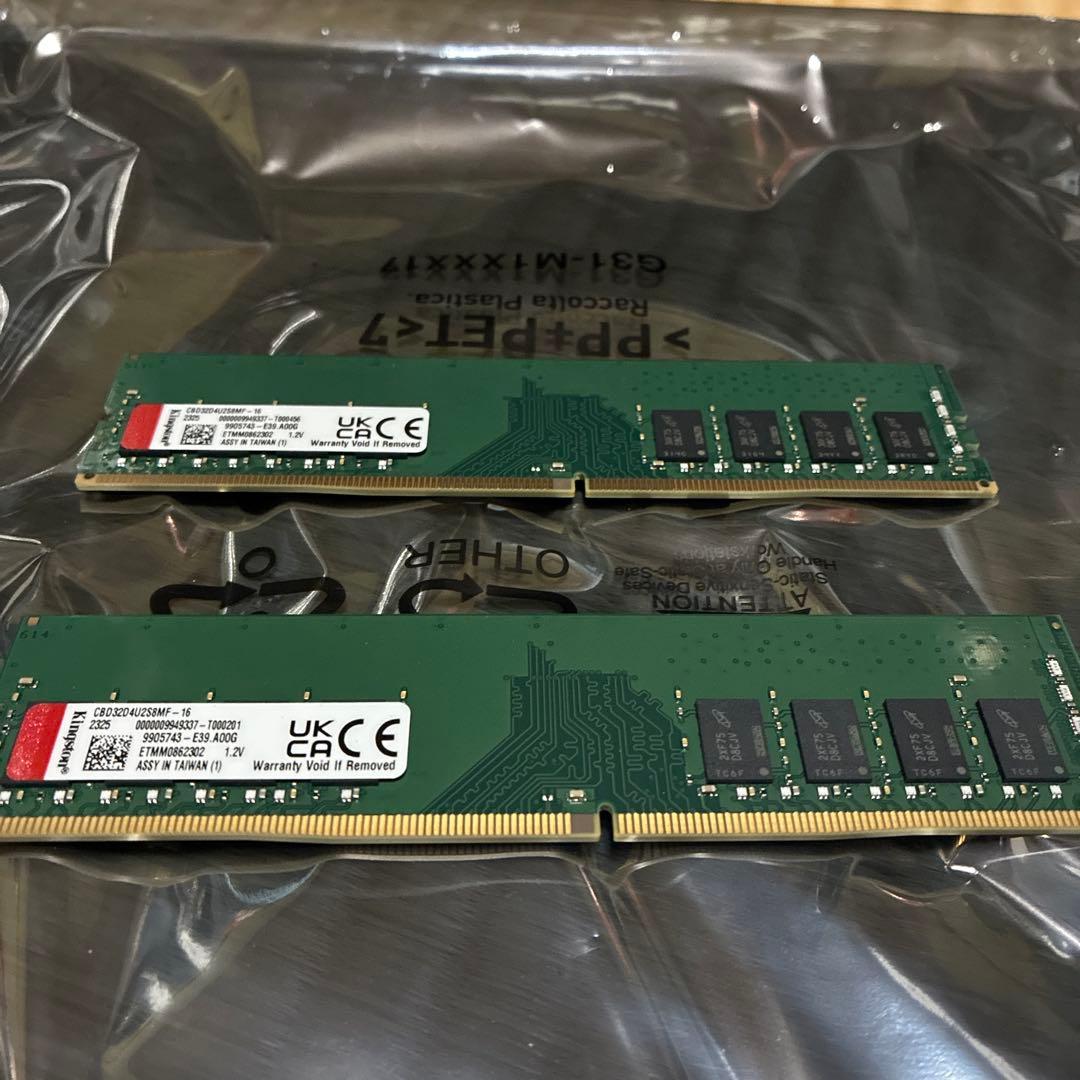 b760＋13700f＋ddr4-3200 16g×2 セット販売