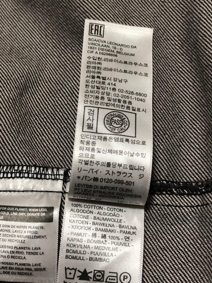 美品　リーバイス　ファースト　大戦　ブラック　TYPE1 RELAXED 1st