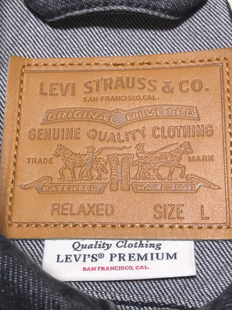 美品　リーバイス　ファースト　大戦　ブラック　TYPE1 RELAXED 1st