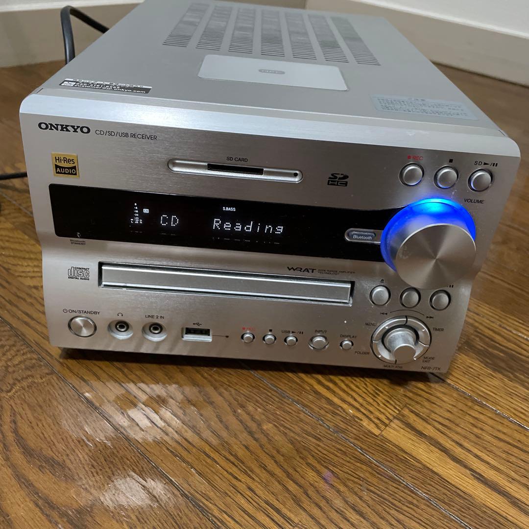 動作確認済ONKYO X-NFR7TX 　 　　　オーディオシステム　ミニコンポ