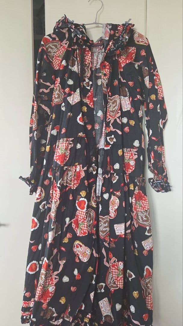 スウィートメモリーズプリントミディワンピース