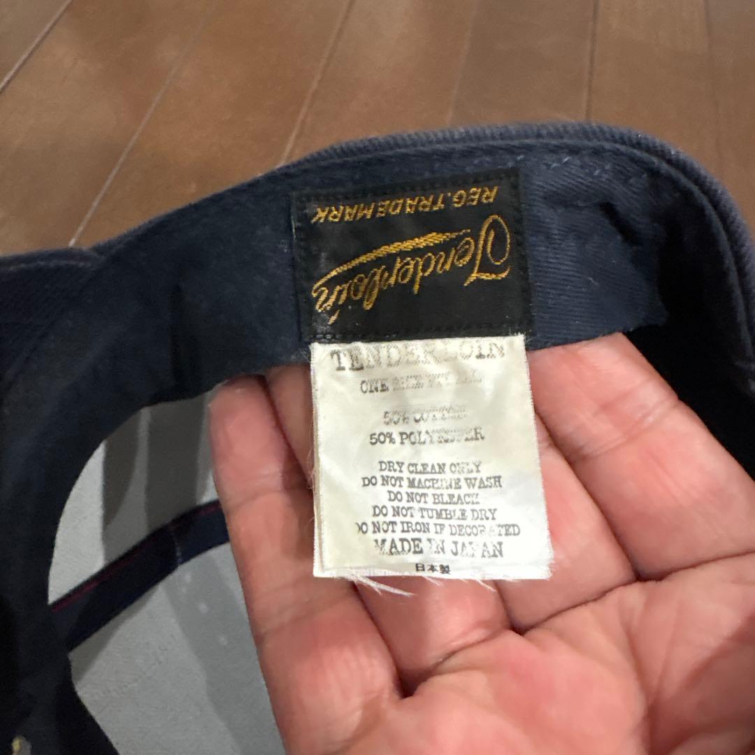 Tenderloin テンダーロイン キャップ　ネイビー
