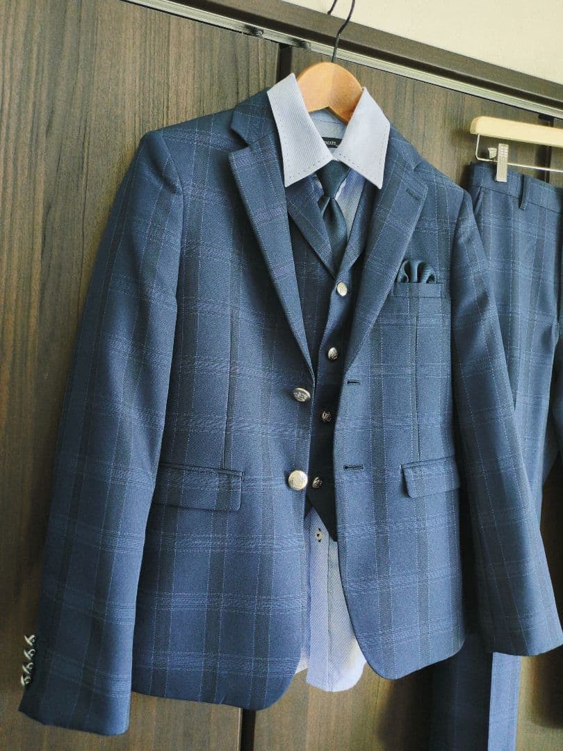 WANDER FACTORY　ベスト付スーツ6点セット160 フォーマル　卒業式