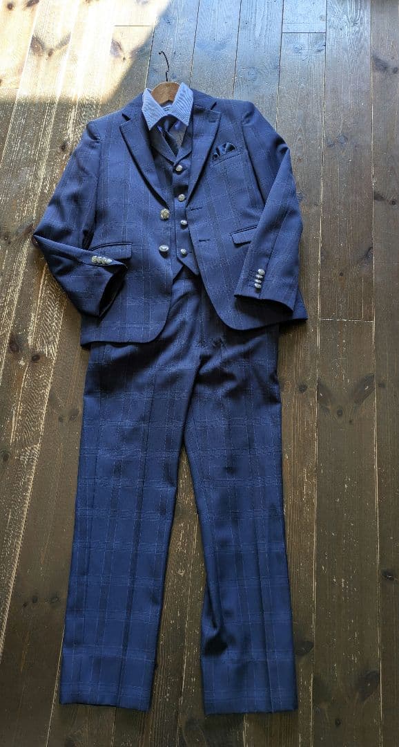 WANDER FACTORY　ベスト付スーツ6点セット160 フォーマル　卒業式