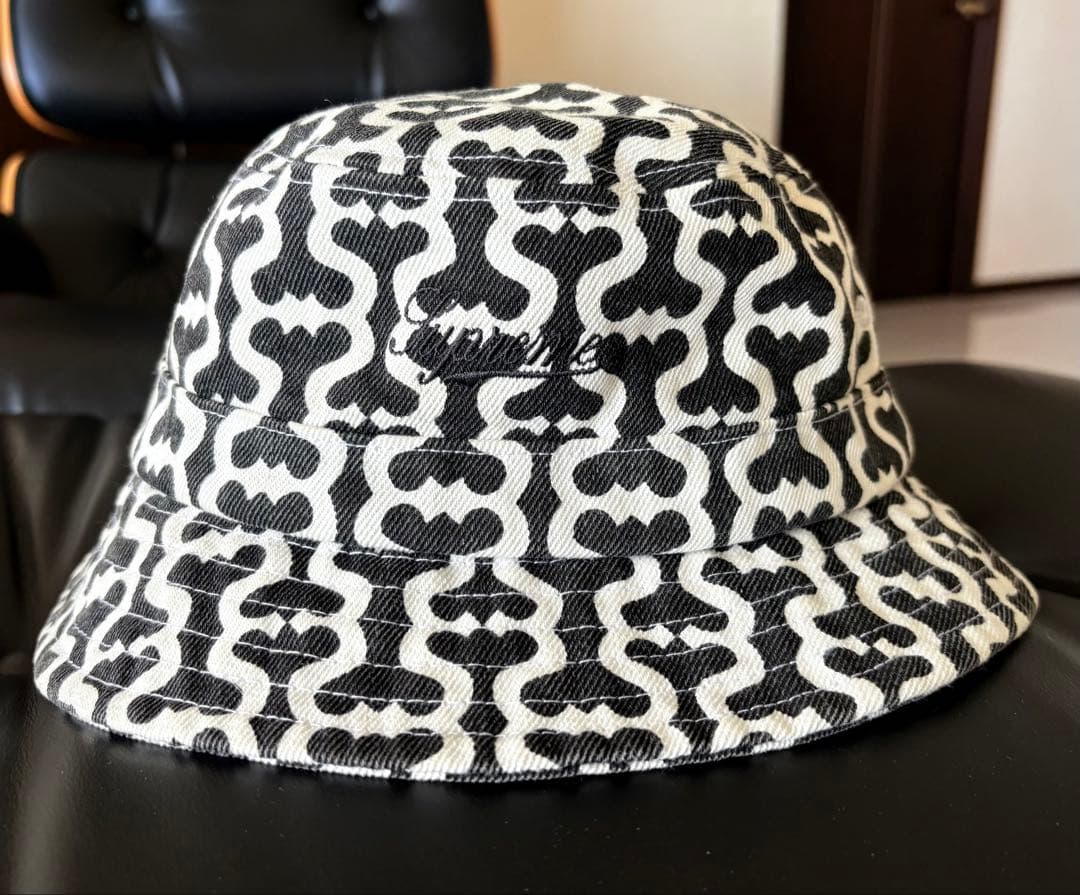 専用 Supreme Twill Crusher ブラック モノグラム ハット