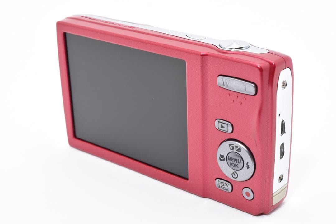 【美品】FUJIFILM FINEPIX JZ250 レッド　動作確認済