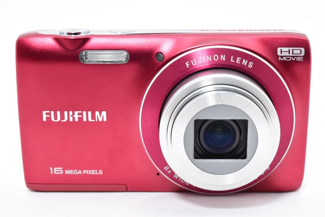 【美品】FUJIFILM FINEPIX JZ250 レッド　動作確認済