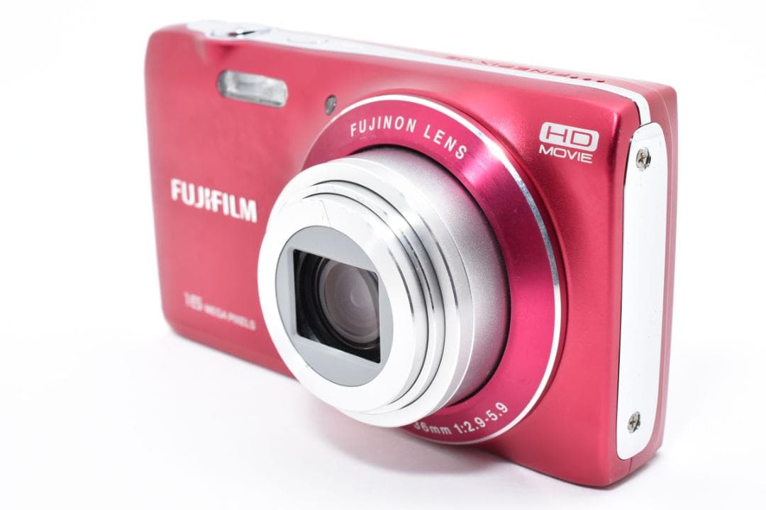 【美品】FUJIFILM FINEPIX JZ250 レッド　動作確認済