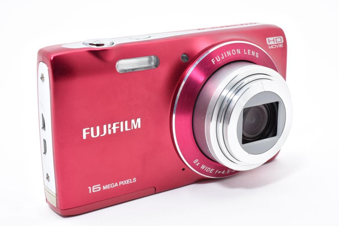 【美品】FUJIFILM FINEPIX JZ250 レッド　動作確認済