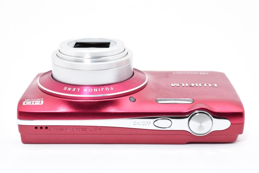 【美品】FUJIFILM FINEPIX JZ250 レッド　動作確認済