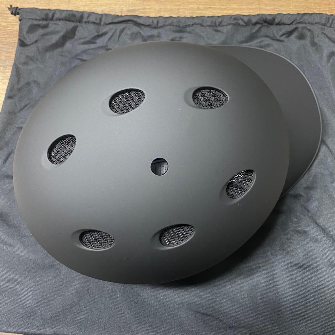 新品未使用　ミズノ 軟式 ツヤ消し 片耳ヘルメット 右打者用　Sサイズ　ブラック