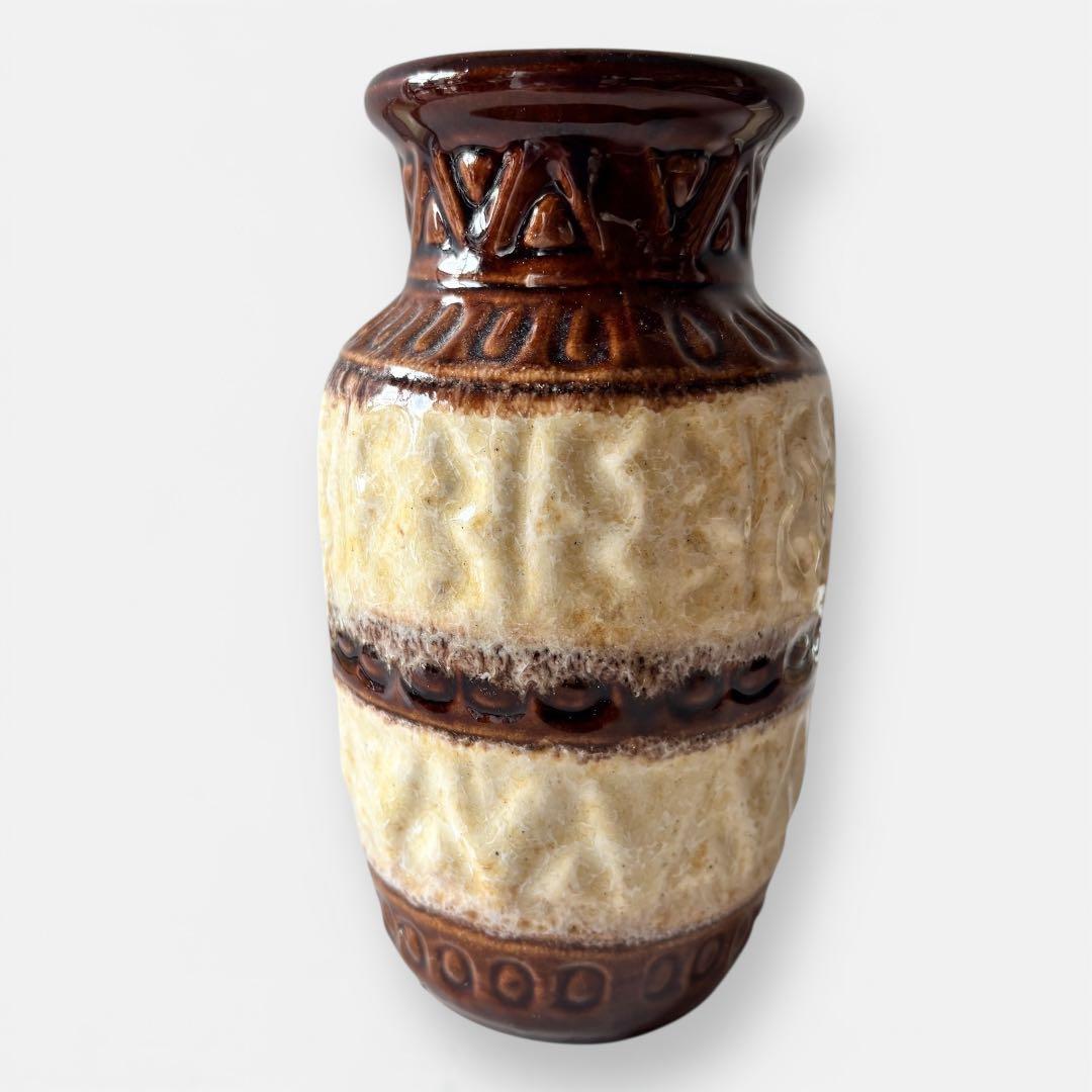 Fat Lava BAY 花瓶 3点セット｜西ドイツ製　フラワーベース 42㎝