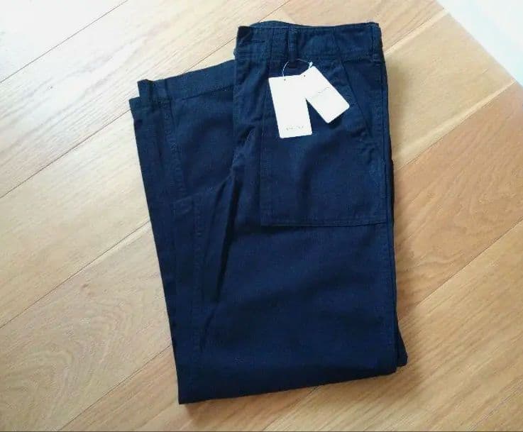 Spick and Span　ルーズベイカーパンツ　38 ブラック