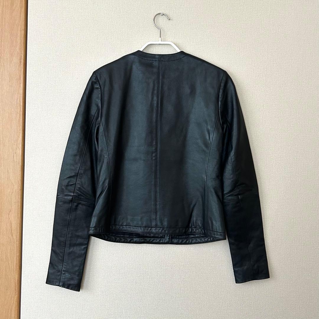 ウサギ様 Theory セオリー 羊革 ライダースジャケット S