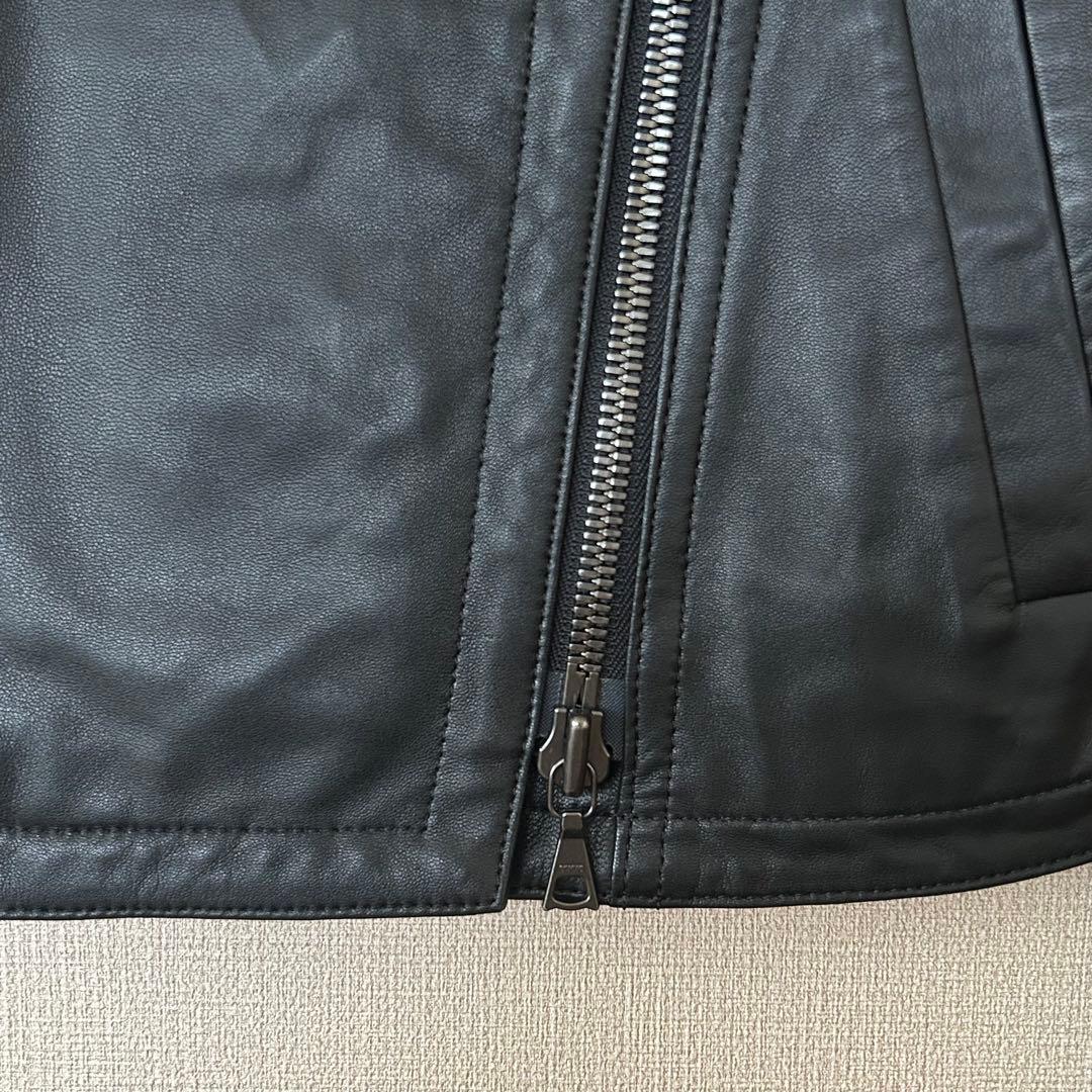 ウサギ様 Theory セオリー 羊革 ライダースジャケット S