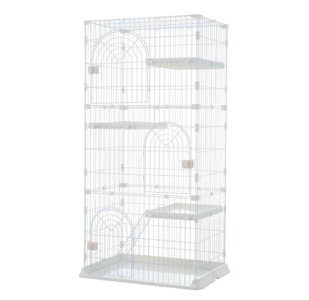 猫用ケージ 猫 ケージ キャットケージ 3段 キャットハウス 留守番 保護