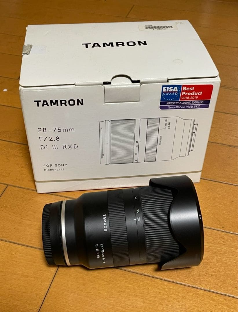 TAMRON 28-75mm F/2.8 Di III RXD Eマウント