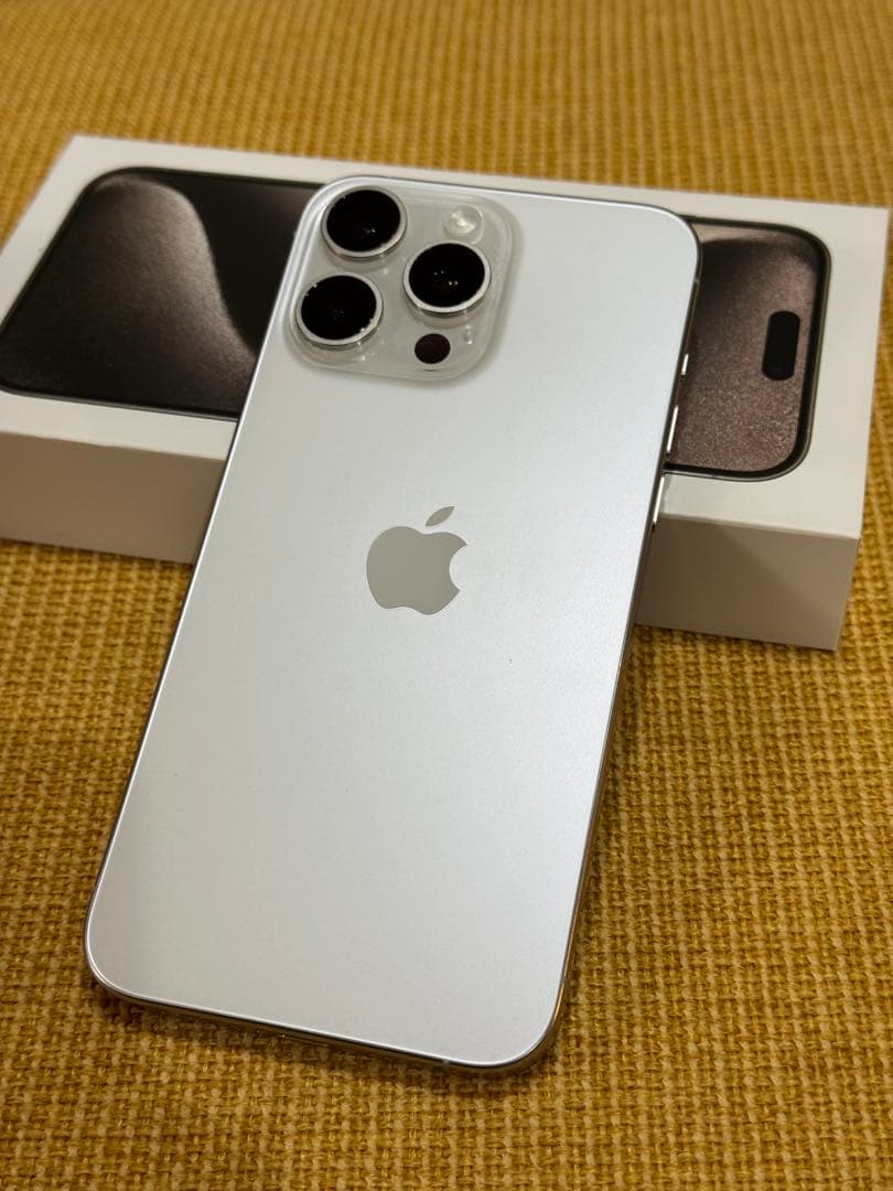 Apple iPhone 15 Pro Max 512GB 本体セット 美品