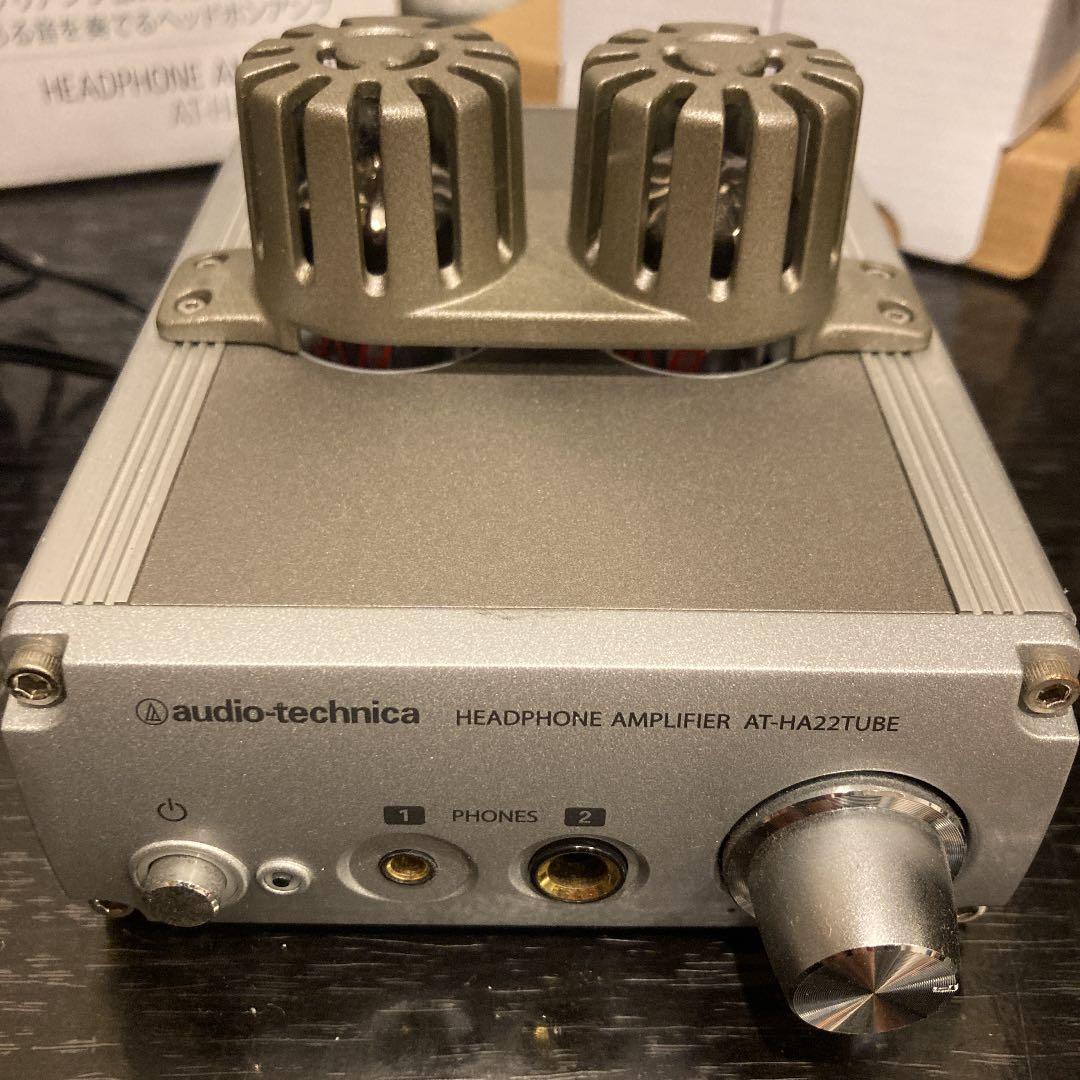 オーディオテクニカ　ヘッドホンアンプ　AT-HA22TUBE