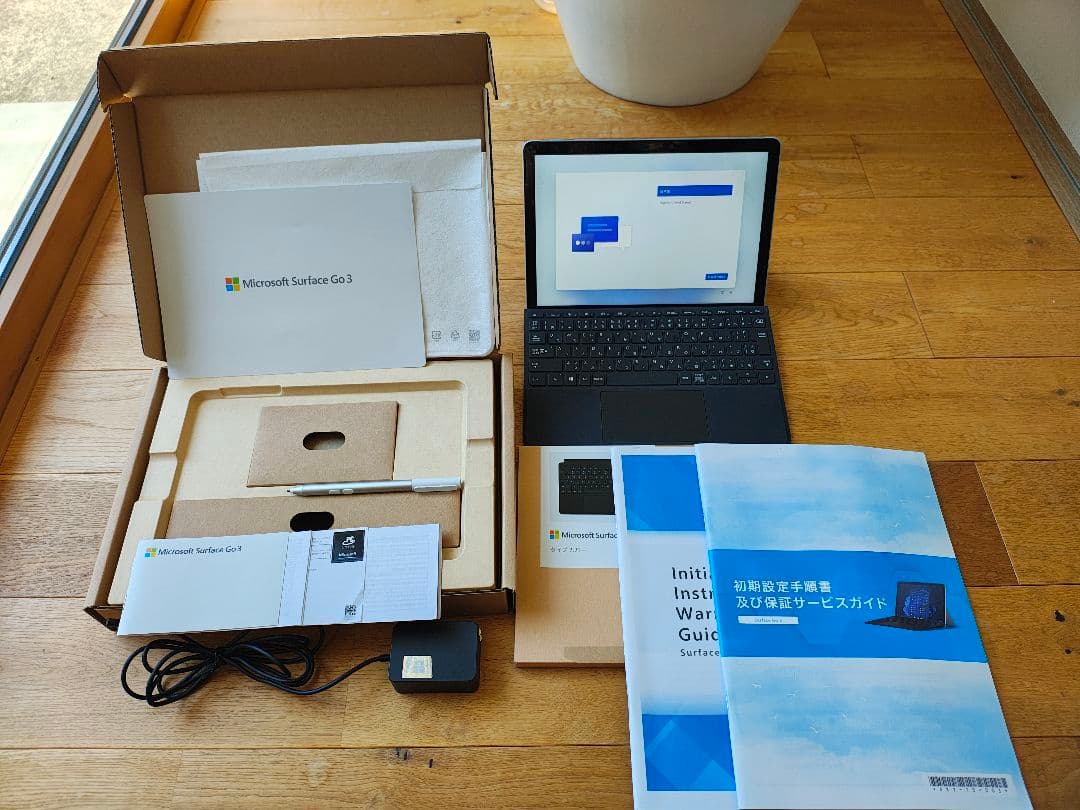 Microsoft Surface Go 3 128GBSSD　バッテリ95%