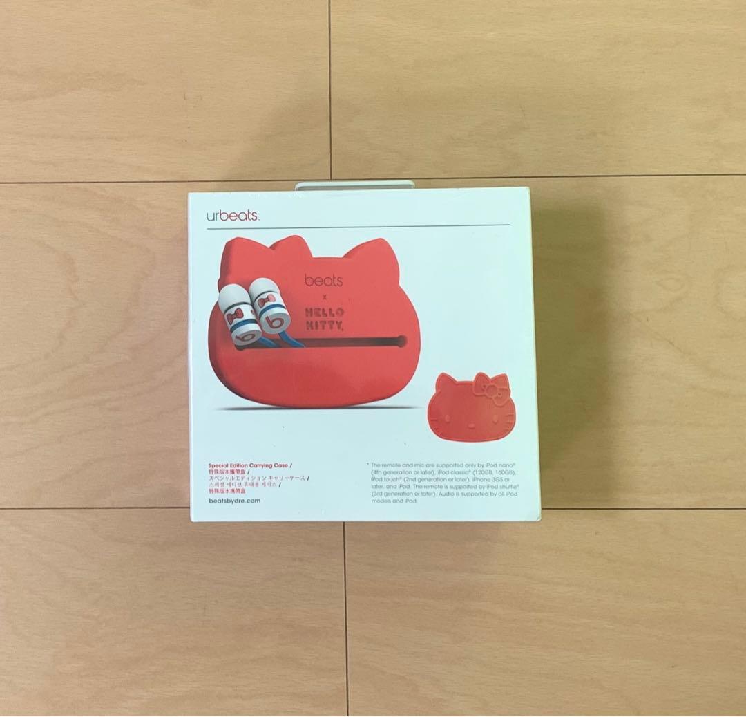 新品未開封Beats by Dr.Dre urBeats Hello Kitty