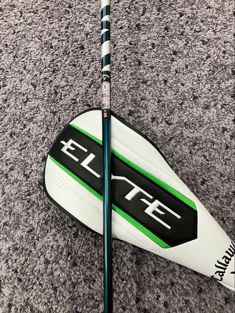 レフティキャロウェイELYTE10.5°ペンタスグリーン5-Sforキャロウェイ