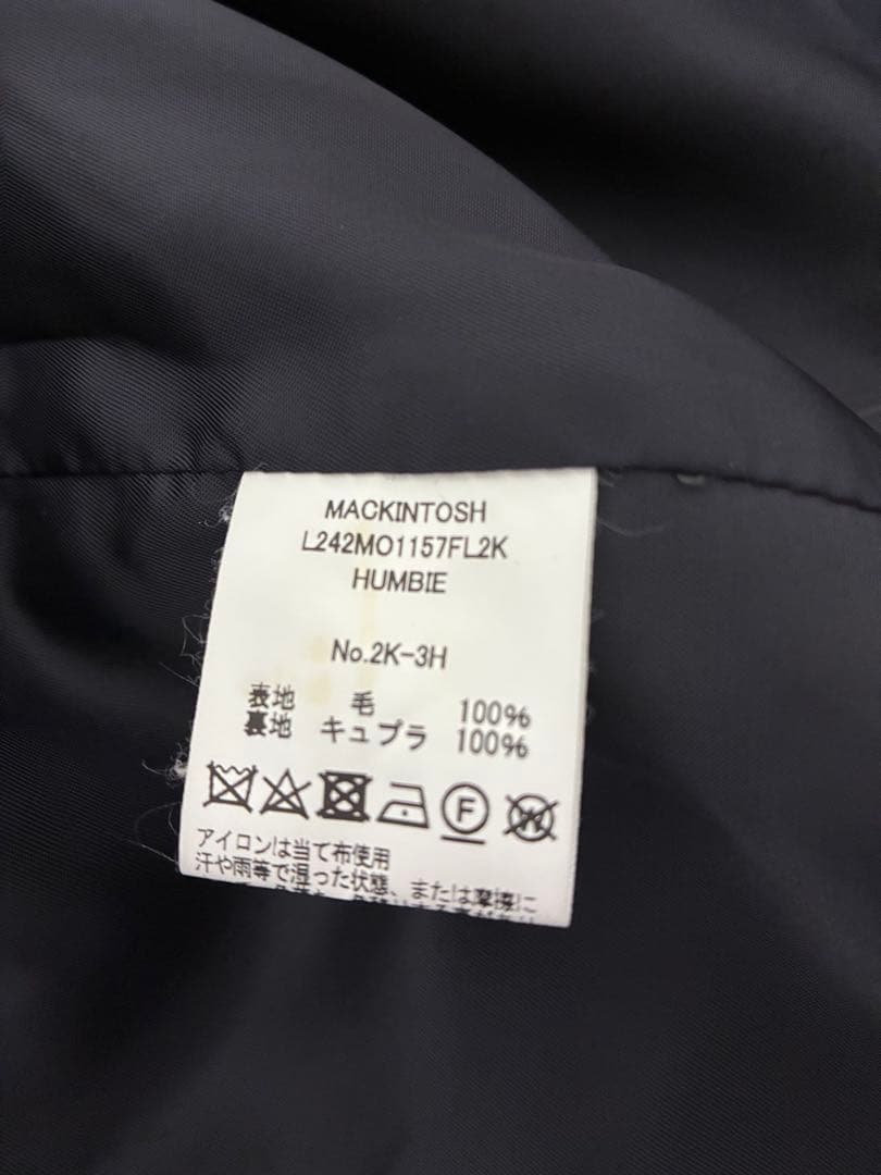 MACKINTOSH ハンビーコート　ネイビー　4