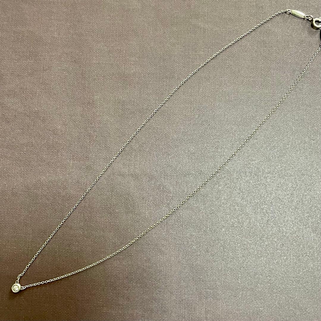 Tiffany & Co. バイ ザ ヤードシングル ダイヤモンド ペンダント