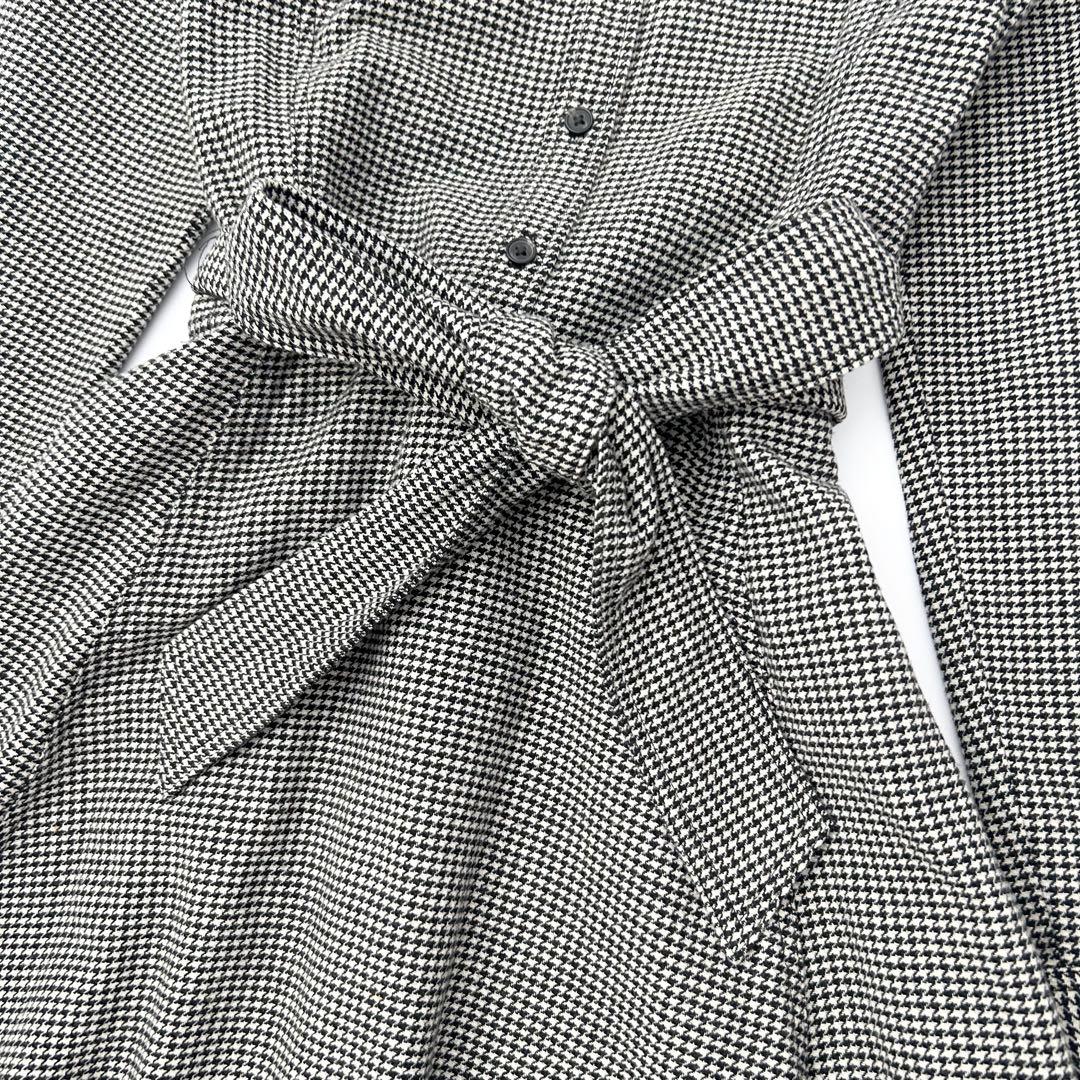 美品✨ラルフローレン　ロングワンピース　千鳥柄　2