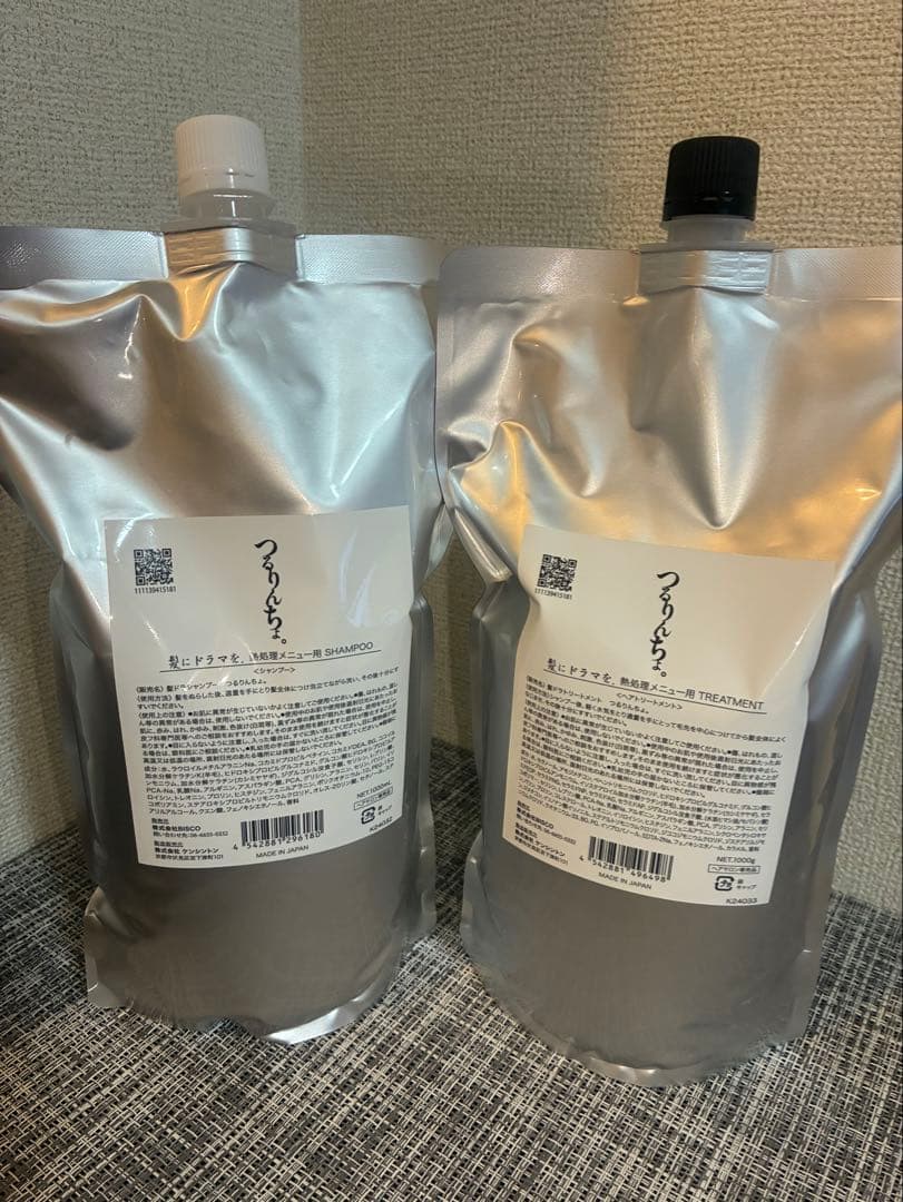 つるりんちょ。シャンプー＆トリートメント 詰め替え
