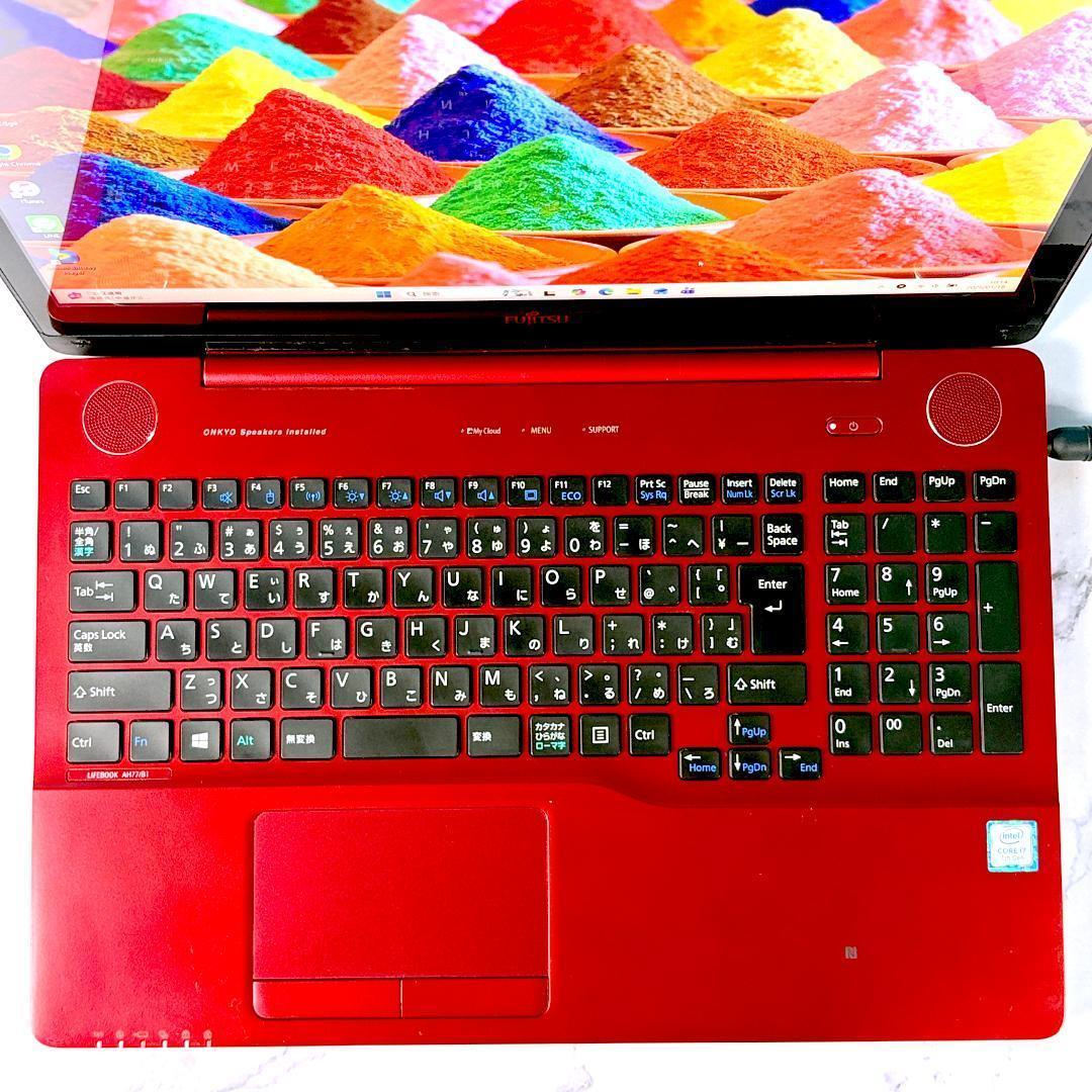 美品☆Corei7・8GB・SSD512・フルHD・ブルーレイ・ノートパソコン