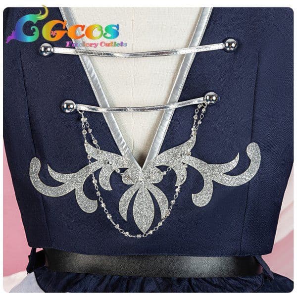 鈴木ヒナ 「藍の華」ライブ衣装　コスプレ衣装 ヒメヒナ HIMEHINA