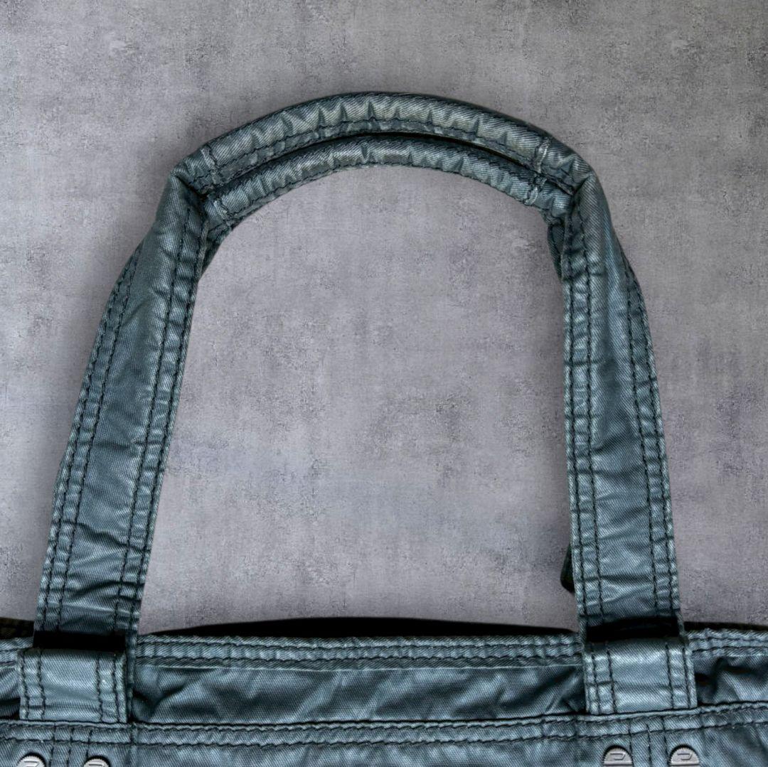 DIESEL ハンドバッグ archive メタルロゴ ブラック系