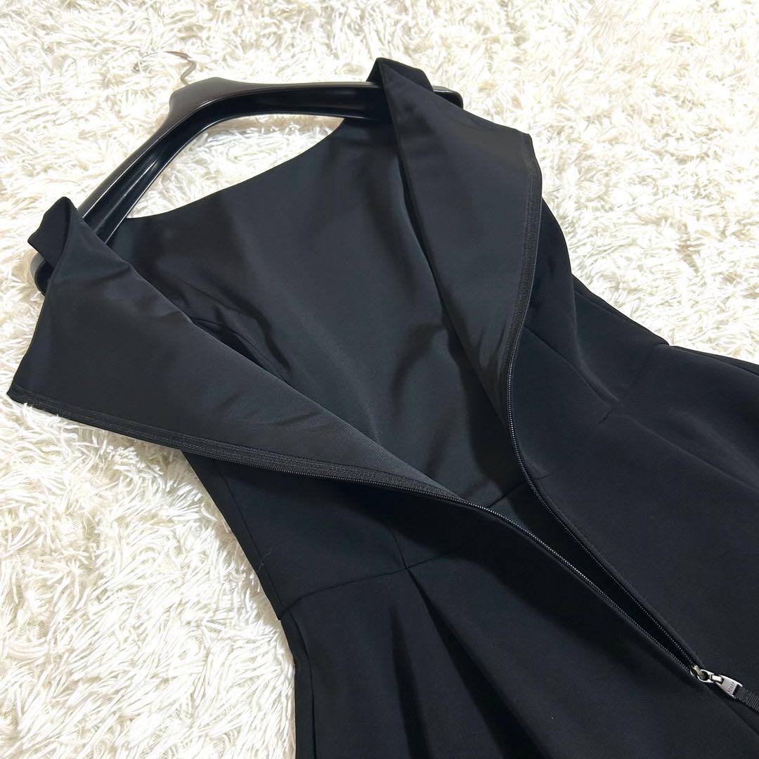 極美品✨春に◎定価6.7万 フォクシー ワンピース バロンドレス 38 黒