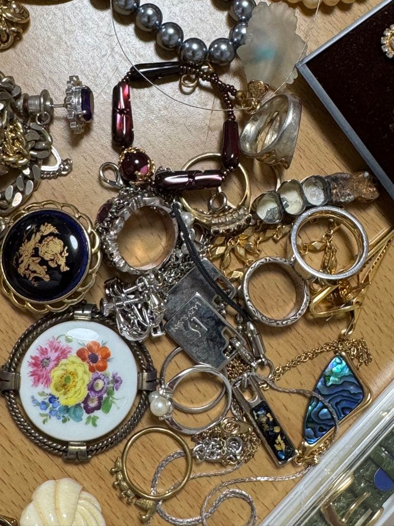 ノ*ラ様 遺品整理品 アクセサリー まとめ K18 K18GF ネックレス 指輪