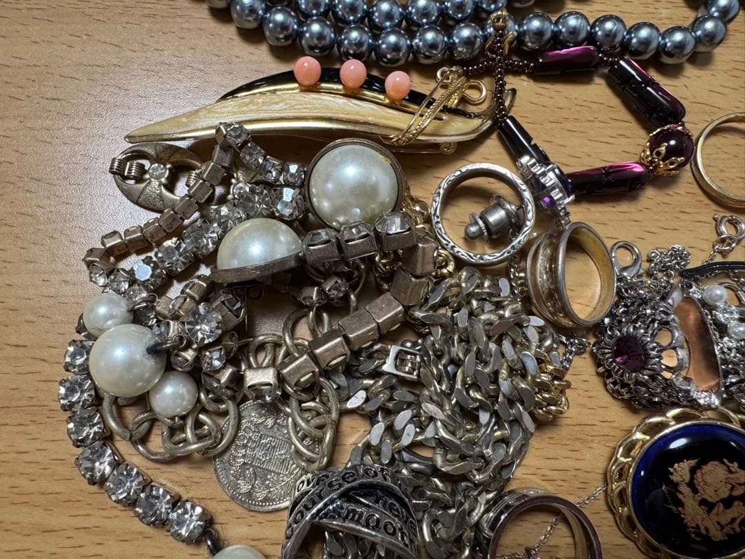 ノ*ラ様 遺品整理品 アクセサリー まとめ K18 K18GF ネックレス 指輪