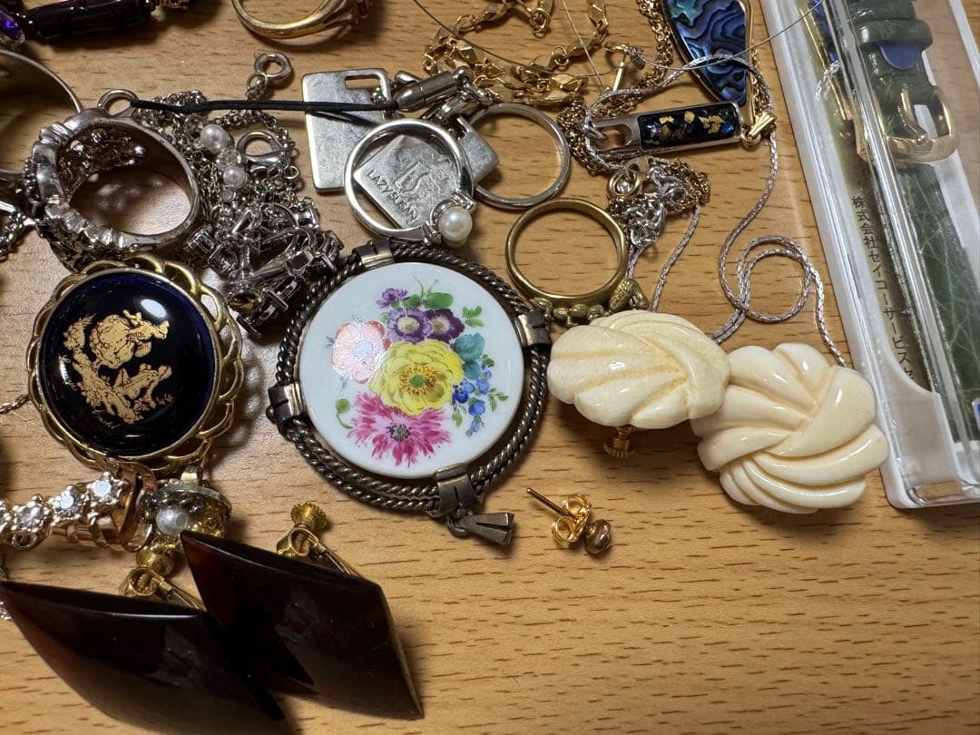 ノ*ラ様 遺品整理品 アクセサリー まとめ K18 K18GF ネックレス 指輪