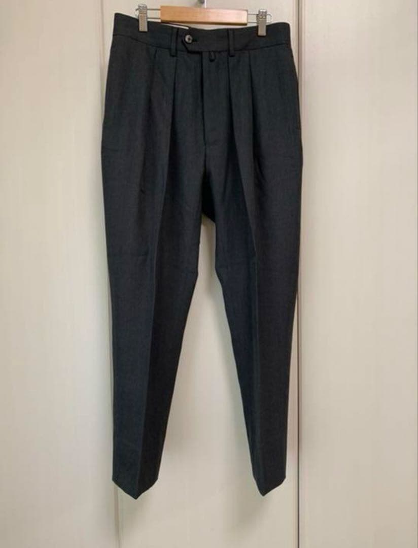 NEAT T/W SERGE TAPERED テーパード グレー 44