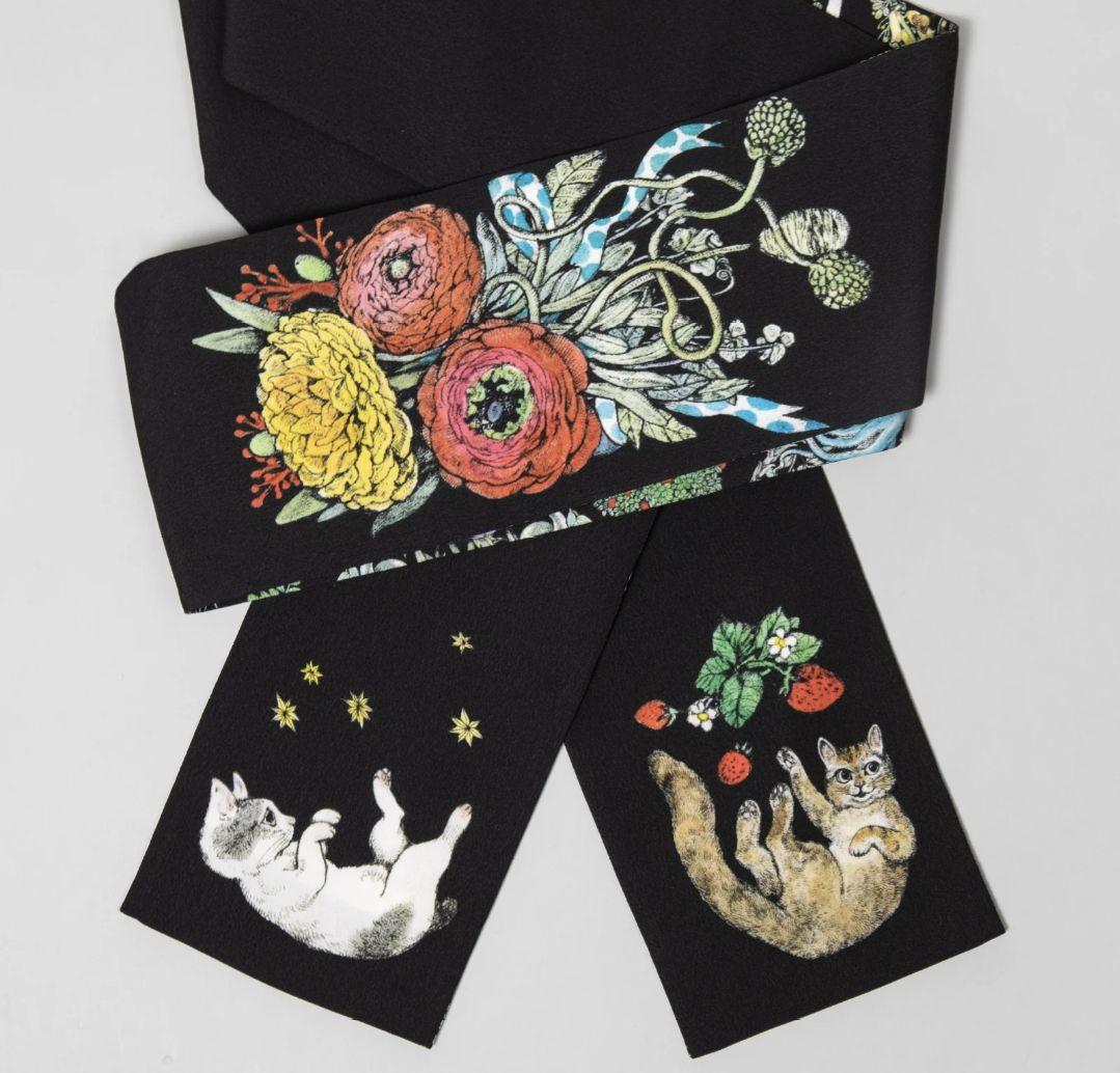 完売品　ヒグチユウコ半幅帯　浴衣