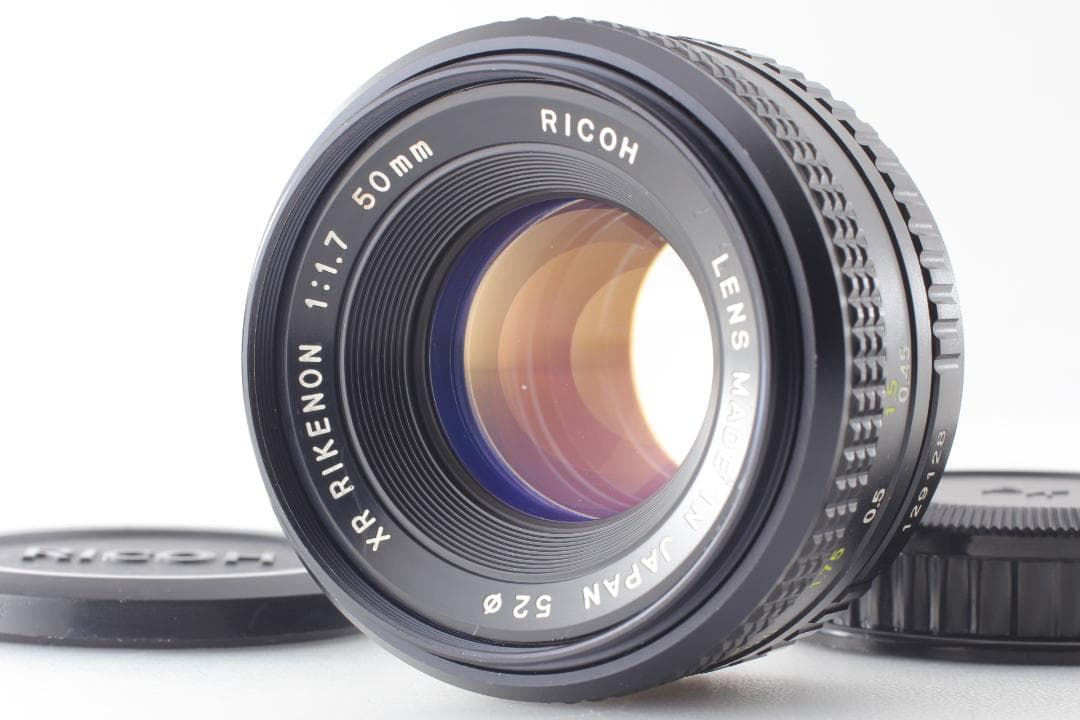 富岡光学製 RICOH XR RIKENON 50mm f/1.7レンズ