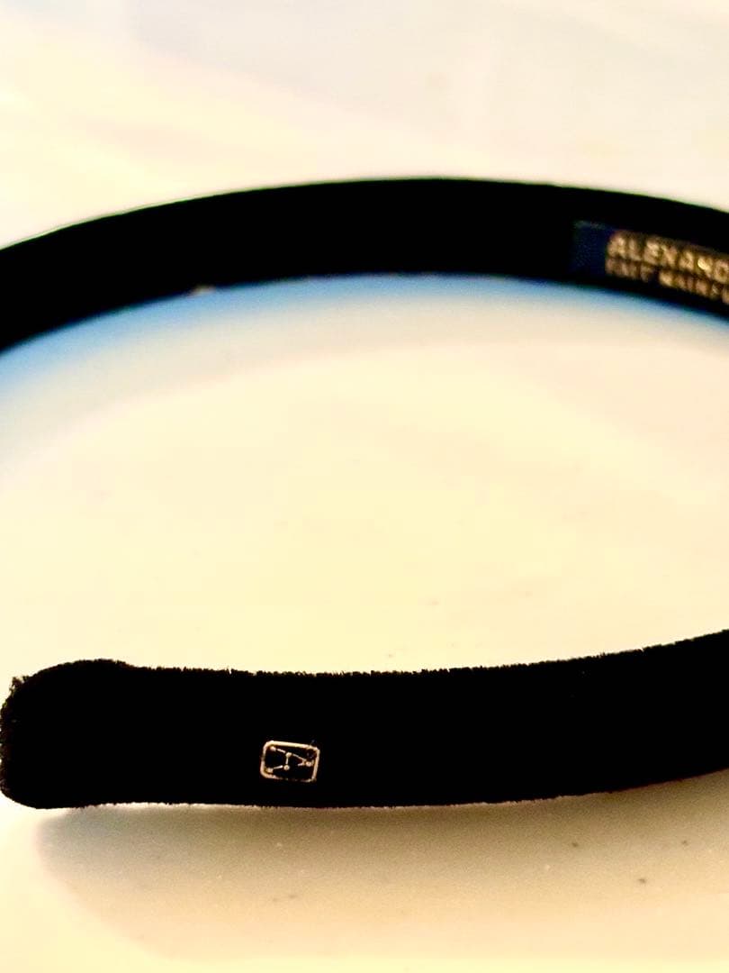 ALEXANDRE DE PARIS  ベロアカチューシャ