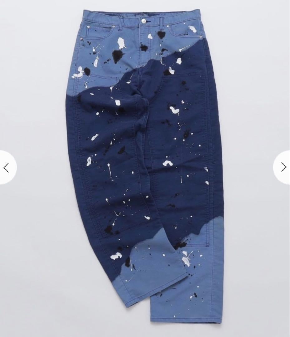 パンツ NOMARHYTHM TEXTILE: HAND DYED WORK PANTS